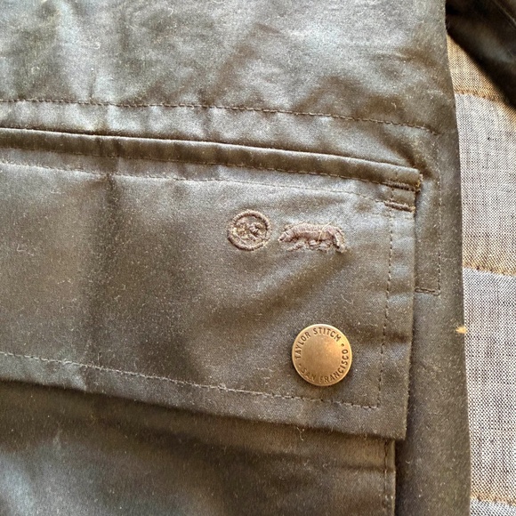 Taylor Stitch The Clutch Jacket in Soil Waxed Canvas - Men's 40 (M) RARE - Picture 4 of 7